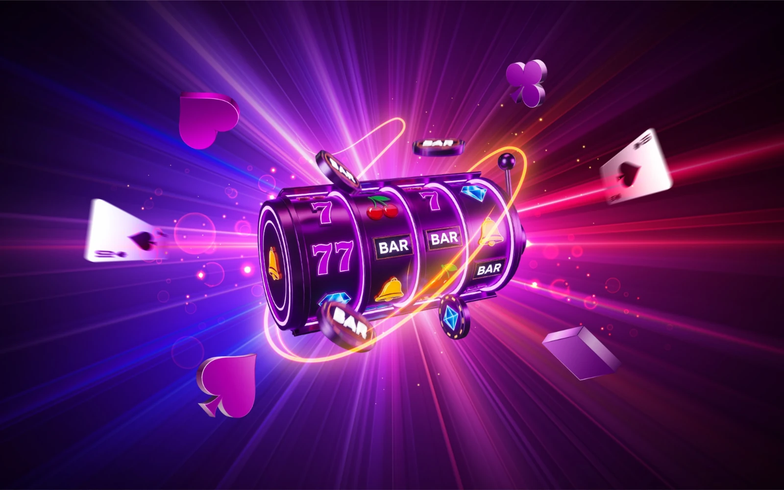 Tampilan permainan slot DEWAGARUDA dengan reel dan simbol berwarna